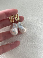 Sunset Baroque Pearl Earing