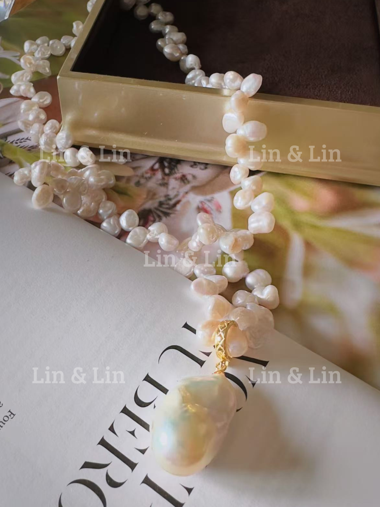 Mirage Baroque Pearl Necklace