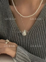 Eva Baroque Pearl Necklace