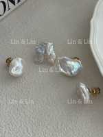 Brooch with Baroque Pearl