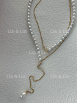 U pearl Necklace