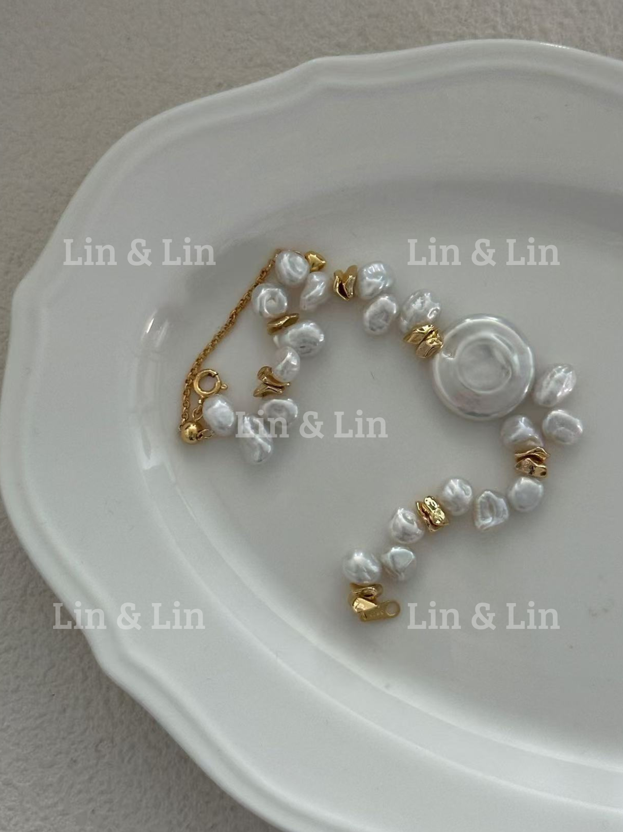 Keshi Pearl Bracelet