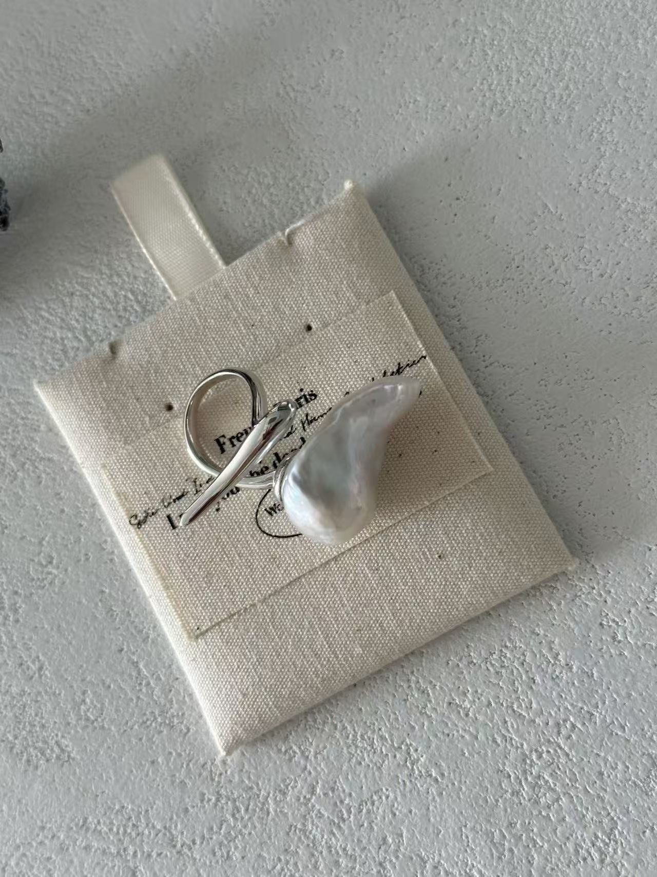 Aurora Baroque Pearl Ring